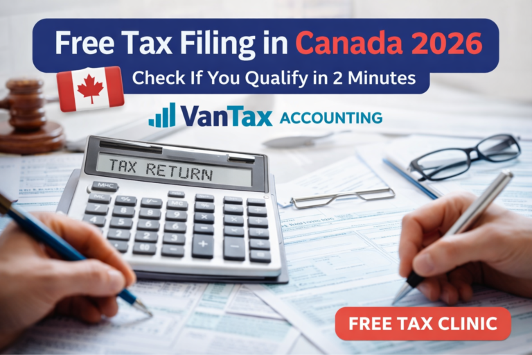 Free Income tax Filing Clinic Vancouver Canada - VanTax.ca